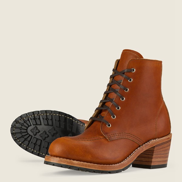 Bottes Red Wing Heritage - Clara - Heeled Legacy Cuir - Marron - Femme 352ZJMNOT